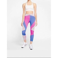 Nike Legging Sculpt Lux Icon Clash Seamless Training Tight CJ4135 Womens Small