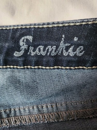 Silver Jeans Womens 29 X 31 Blue Denim Frankie Regular Fit Western Dark Wash - Picture 6 of 12