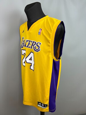 KOBE BRYANT LOS ANGELES LAKERS JERSEY NBA BASKETBALL ADIDAS MENS