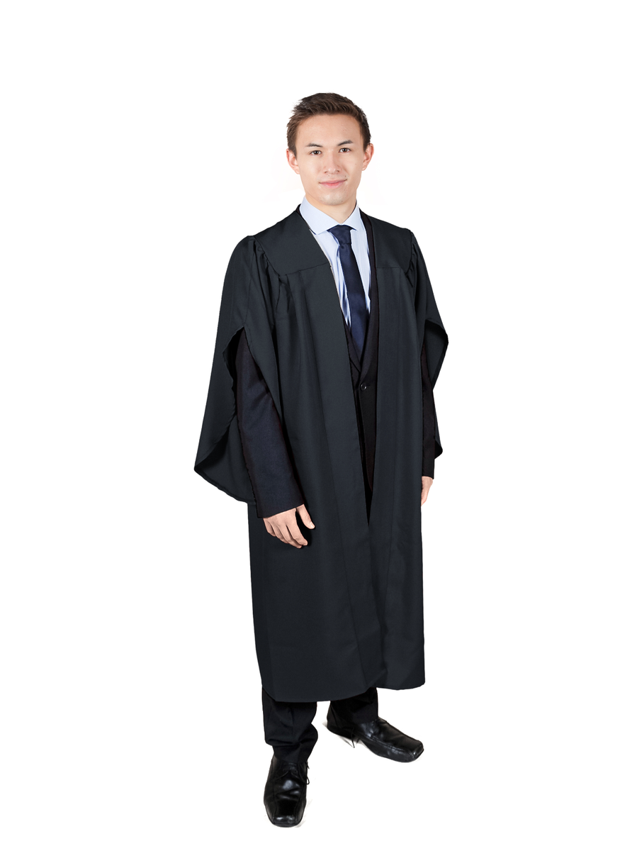 University Graduation Gown Open Front Bachelors Gown or Choir Robe Free  P&P