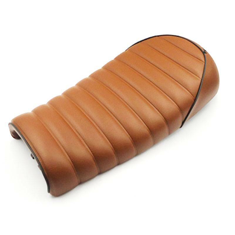 Motorcycle Cafe Racer Seat Flat Hump Saddle For Kawasaki W650 W750