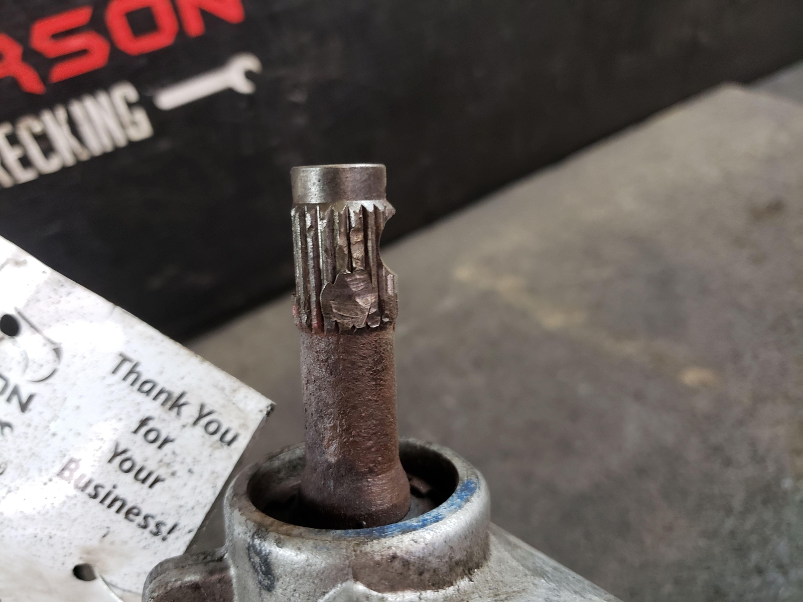 04-12 MASERATI QUATTROPORT POWER STEERING RACK & PINION 66K MILES