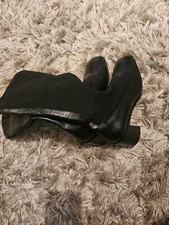 E8 By Miista Ladies Alisa Black Stretch Knee Boots,size Uk40