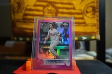 2022 Topps Chrome Base Pink Refractor #170 Luke Williams - Philadelphia Phillies