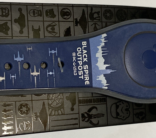 Disney Magic Band Star Wars Black Spire Outpost Galaxys Edge LANZAMIENTO LIMITADO - Imagen 7 de 16