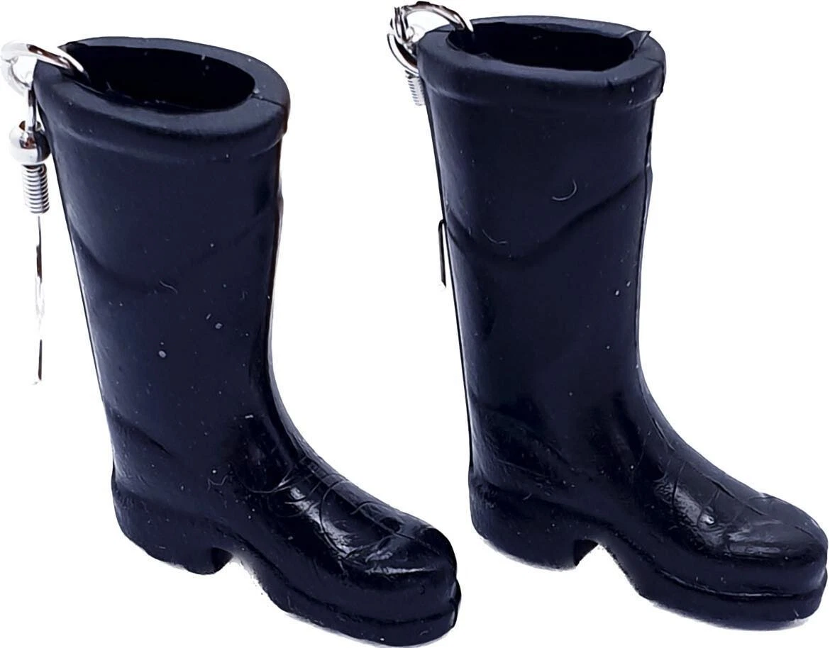 Cool WELLINGTON BOOTS EARRINGS mud FESTIVAL glastonbury WELLIES