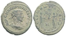 ROMAN EMPIRE-89, PROBUS (276-282 d.C.), ANTONINIANUS ANTIOQUIA, BRONZE. GVF.