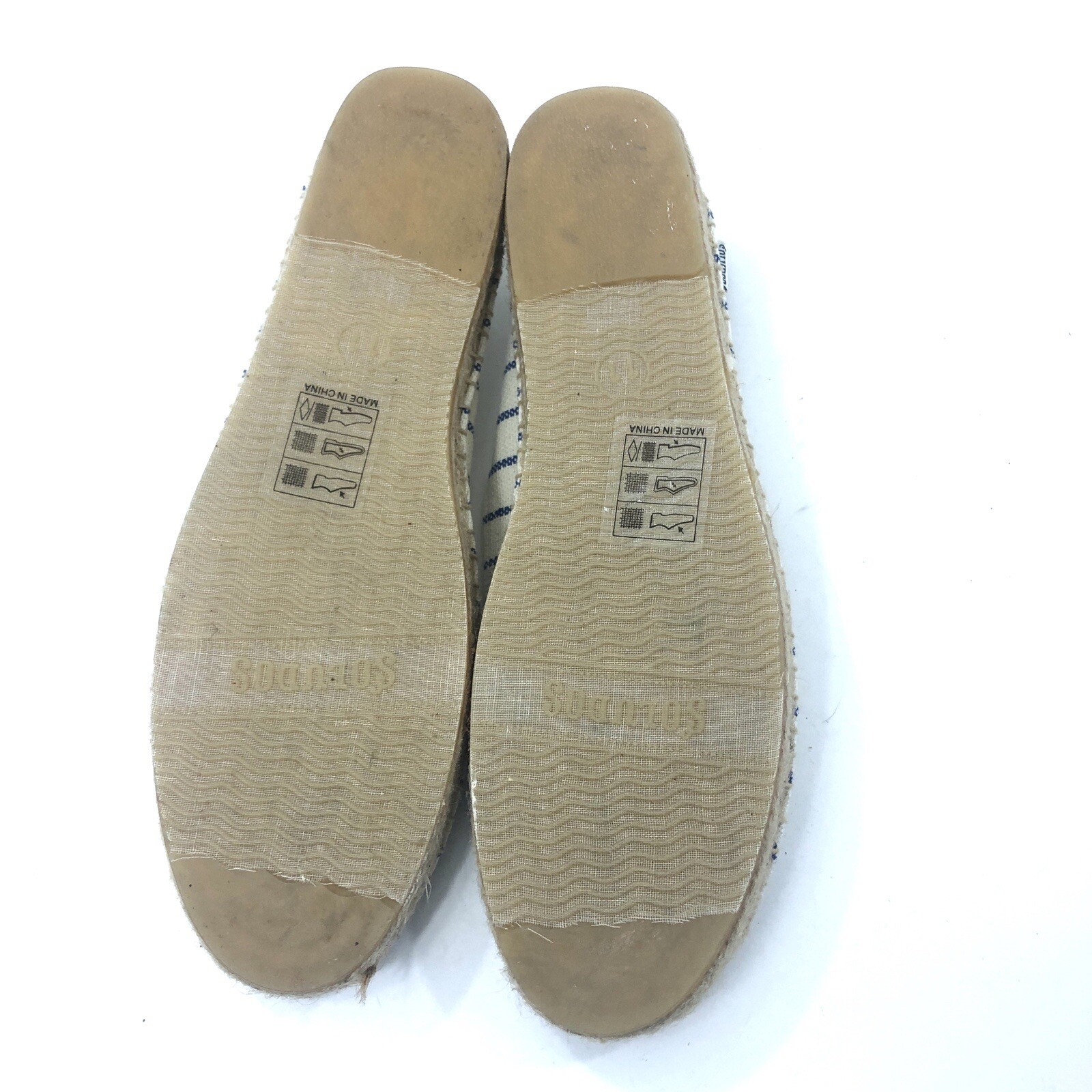 Soludos Strawberry Stripes Platform Espadrille Sl… - image 8