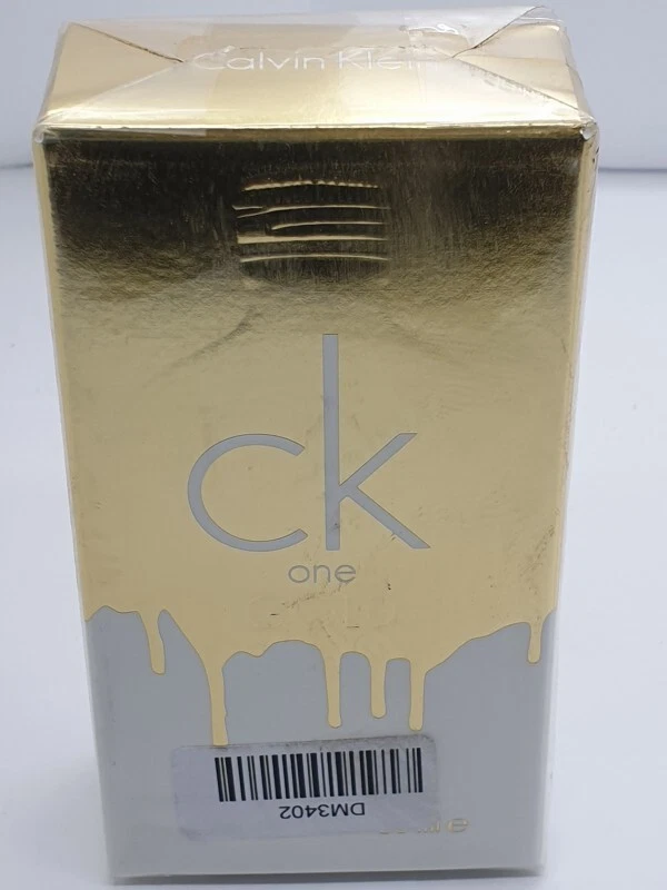 CALVIN KLEIN CK ONE GOLD EAU DE TOILETTE EDT 50ML SPRAY DAMAGED