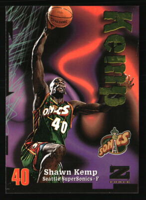 Shawn Kemp 1997-98 SkyBox Z-Force #40 BASKETBALL Card | eBay