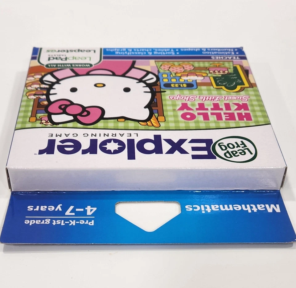LeapFrog Leappad Explorer Hello Kitty Games LeapsterGS Mathematics Pre-K -1st Gr - Image 3 of 4