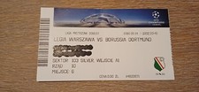 Ticket 2016 Legia Warszawa vs. Dortmund Champions League Pulisic EC Debut