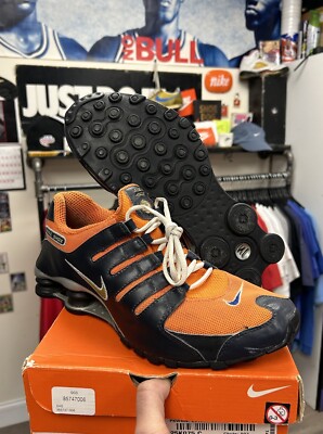 Vintage Nike Shox NZ 313428-471 Stamped 999999999 Sample 10.5 Syracuse? 2007