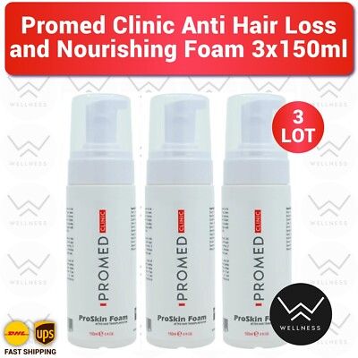 Promed Clinic Anti Hair Loss ProSkin Foam ( 3×150ml )-3LOT