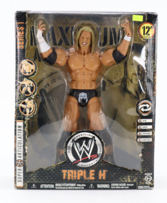 TRIPLE H WWE Jakks Pacific MAXIMUM Aggression 12'' Figure Series 1 NEW SEALED