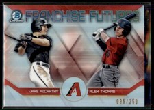 2018 Bowman Franchise Futures Refractor Jake McCarthy/Alek Thomas #FF-ARI 95/250