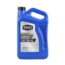 Super Tech All Mileage Synthetic Blend Motor Oil SAE 10W-40, 5 Quarts