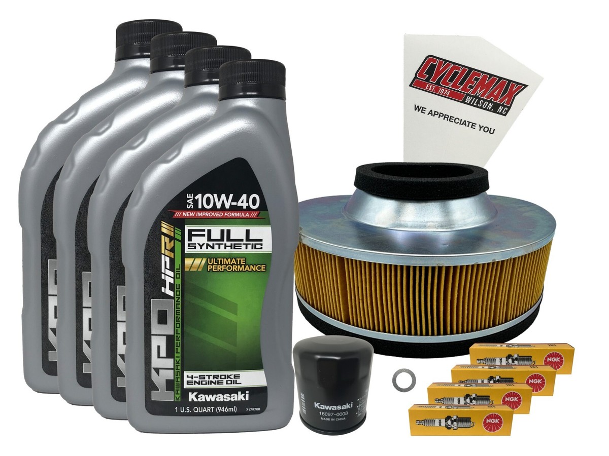 いの Cyclemax Full Synthetic Tune Up Kit fits Kawasaki 2005-2008 Vulcan