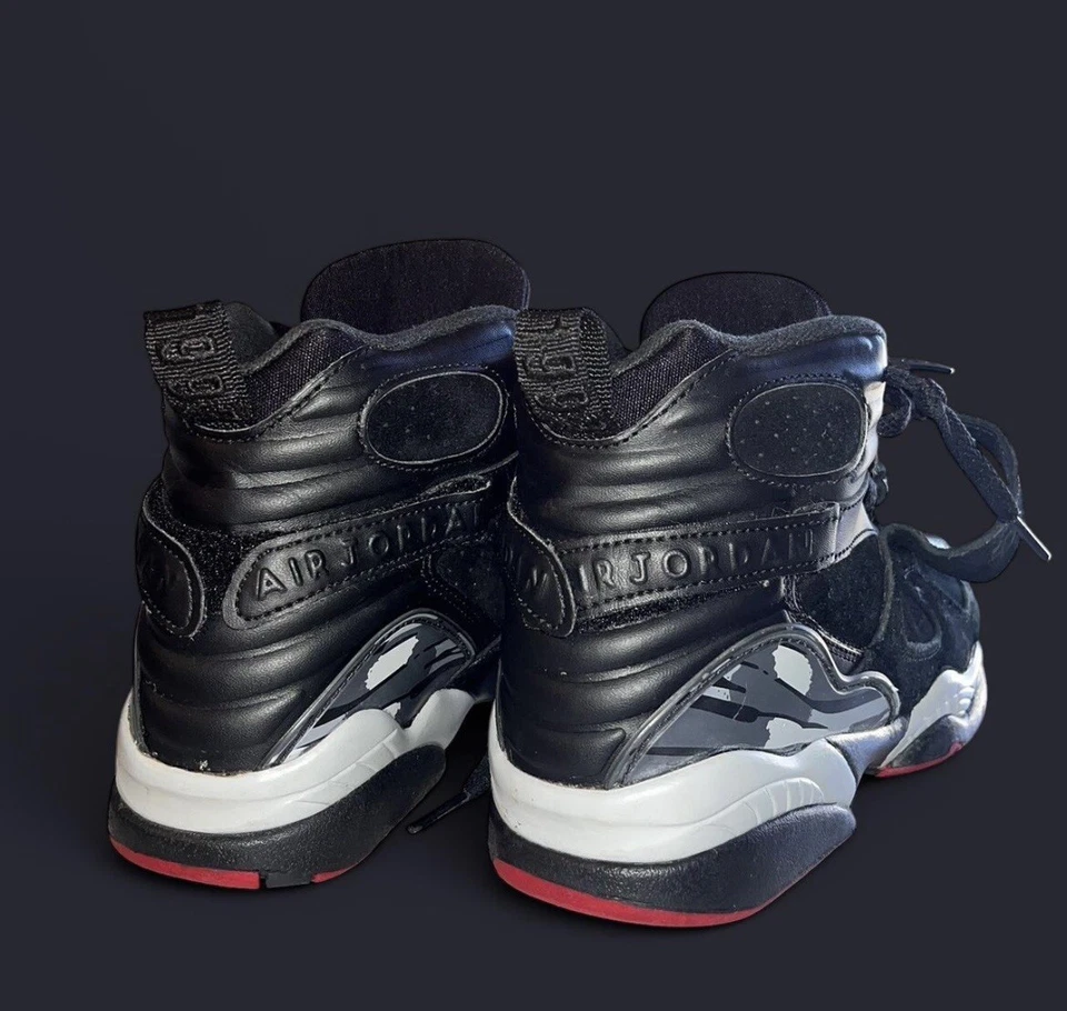 Jordan 8 Retro Black Cement 2017 GS Size 6.5Y - Image 2 of 4