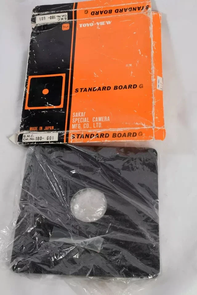 Toyo-View Flat 158 x 158mm Lensboard #1 Copal/Compur Shutters + Toyo View NEW - Image 2 of 3