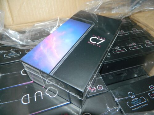 (Lote de 20) Teléfono Celular Cloud Mobile Stratus C7 Negro 16 GB NUEVO - Imagen 1 de 7