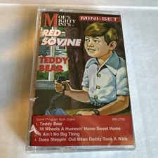Moe's Mighty Mini's Red Sovine Teddy Bear SEALED RARE OOP Mini Set 1994 King