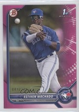 2022 Bowman Prospects Fuchsia Border 49/299 Estiven Machado #BP-12 0fz3