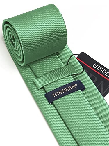Mens Ties Solid Color Wedding Ties and 8.5cm / 3.4 inches in Width A