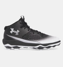 Under Armour Spotlight Mid Mens Football Shoes Cleats 3028214 CLOSEOUT WAS 100