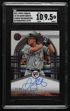 2022 Topps Tribute League Inauguration 22/99 Gavin Sheets SGC 9.5 Mint+ Auto v1x