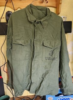 Original USMC Utility Shirt Size 38 Dated 1958 P58
