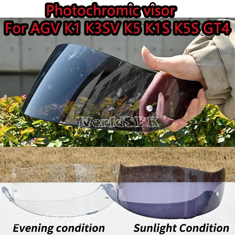 Visiera Paraluce per Caschi AGV K5 e K1 foto 5