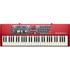 Nord Electro 6D 61-Key Organ/Digital Stage Piano, Red