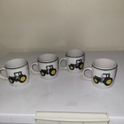Set of 4 Gibson John Deere Tractor Coffee Mugs Farmhouse Decor Dinnerware — photo 3