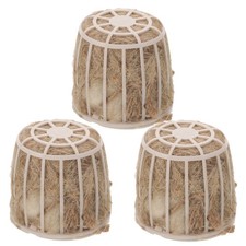 3 Pcs Bird Nesting Material with Cage Sleeping for Large Birds Hide