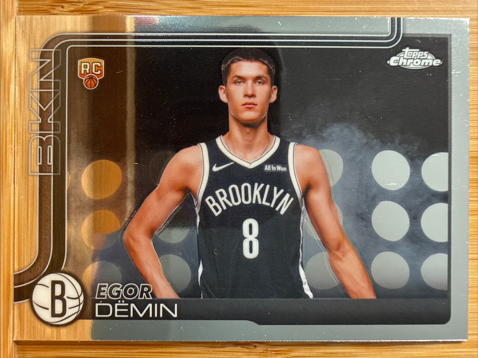 Egor Demin (RC) 2025-26 Topps Chrome - Rookie Image Variation SP #258 - Nets