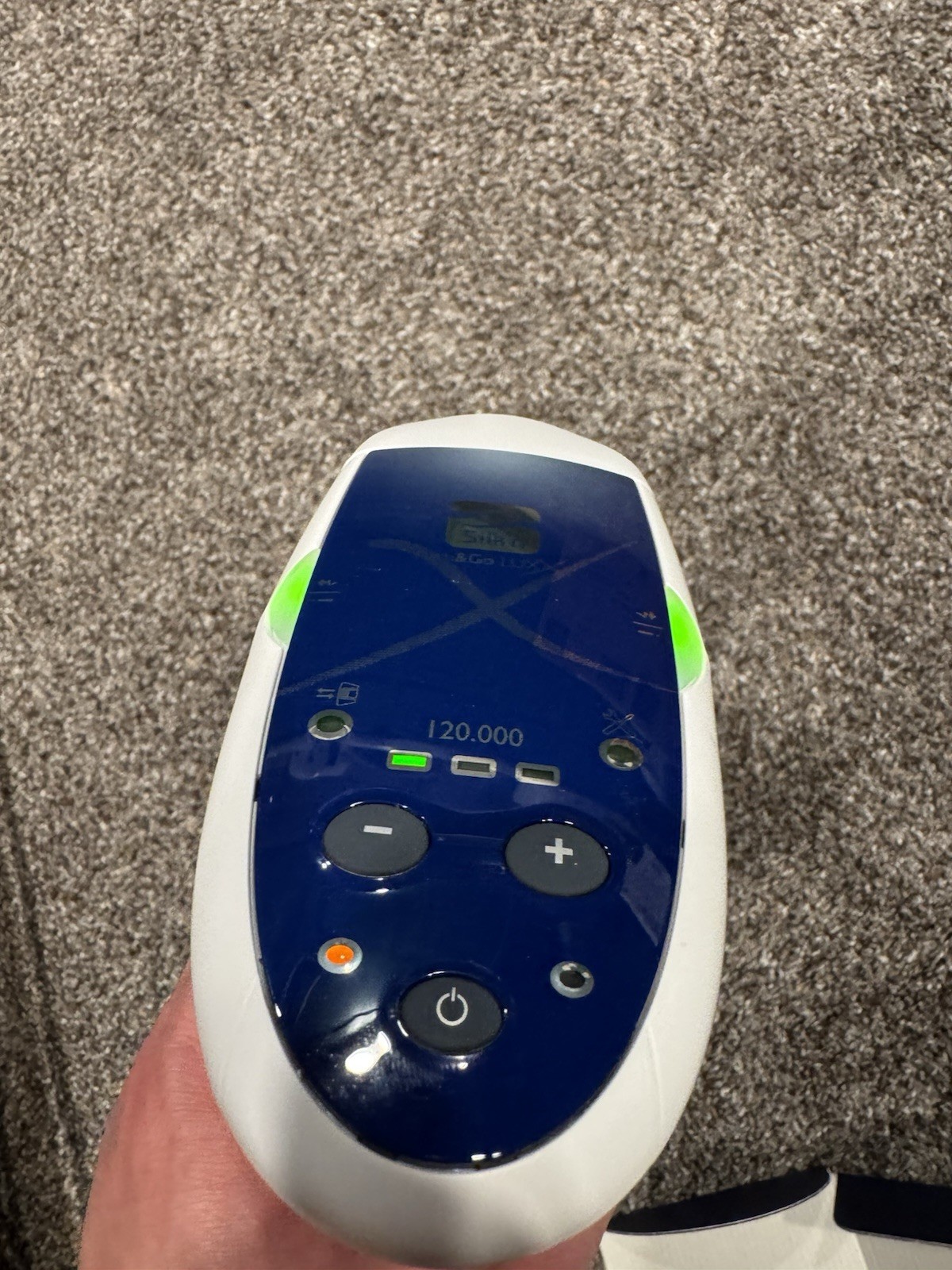 Silk'n Flash And Go Laser Permanent Hair Removal Home Portable System W/ Cord