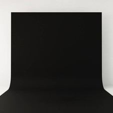 Durable 5x7 ft Black Backdrop for Photography: Versatile  Machine Washable