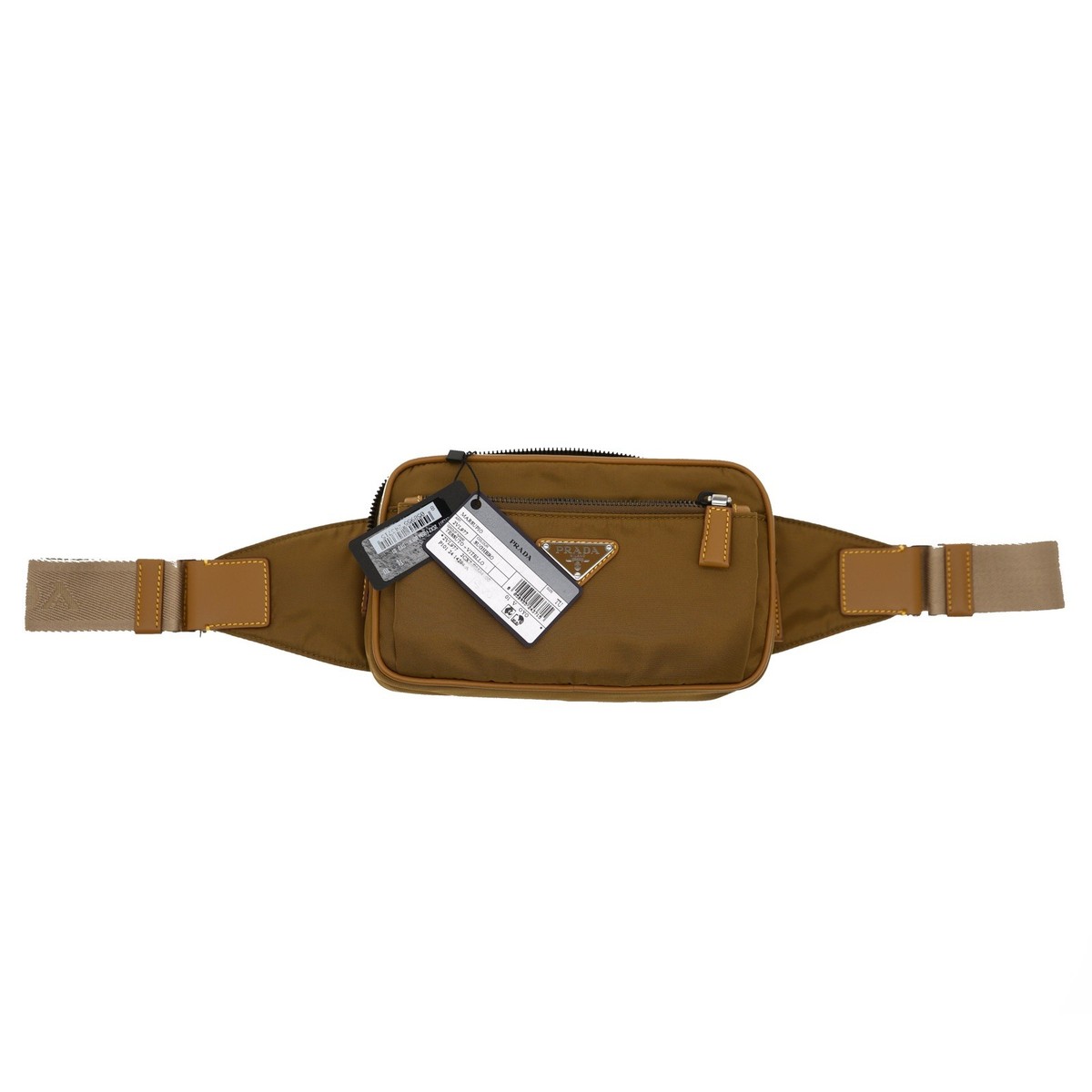 Prada Belt Bag Marsupio Brown Re-Nylon 1VL977 New | eBay