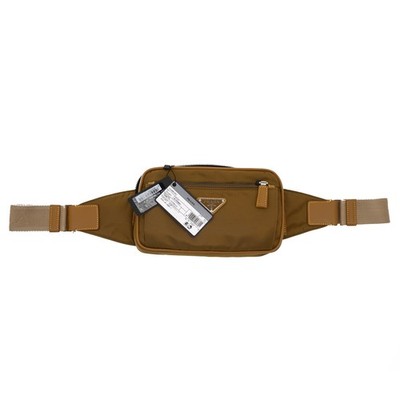 Prada Belt Bag Marsupio Brown Re-Nylon 1VL977 New | eBay