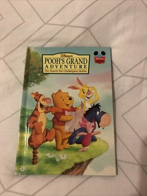 Disney Pooh Grand Adventure Hardcover von Grolier Disney Bücher 1997 Neu