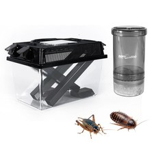 Reptile Cricket Keeper  Mixer Combo Kit, Reptile Cricket Calcium Powder Feed...