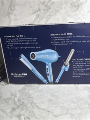 babyliss pro nano titanium Trifecta Set