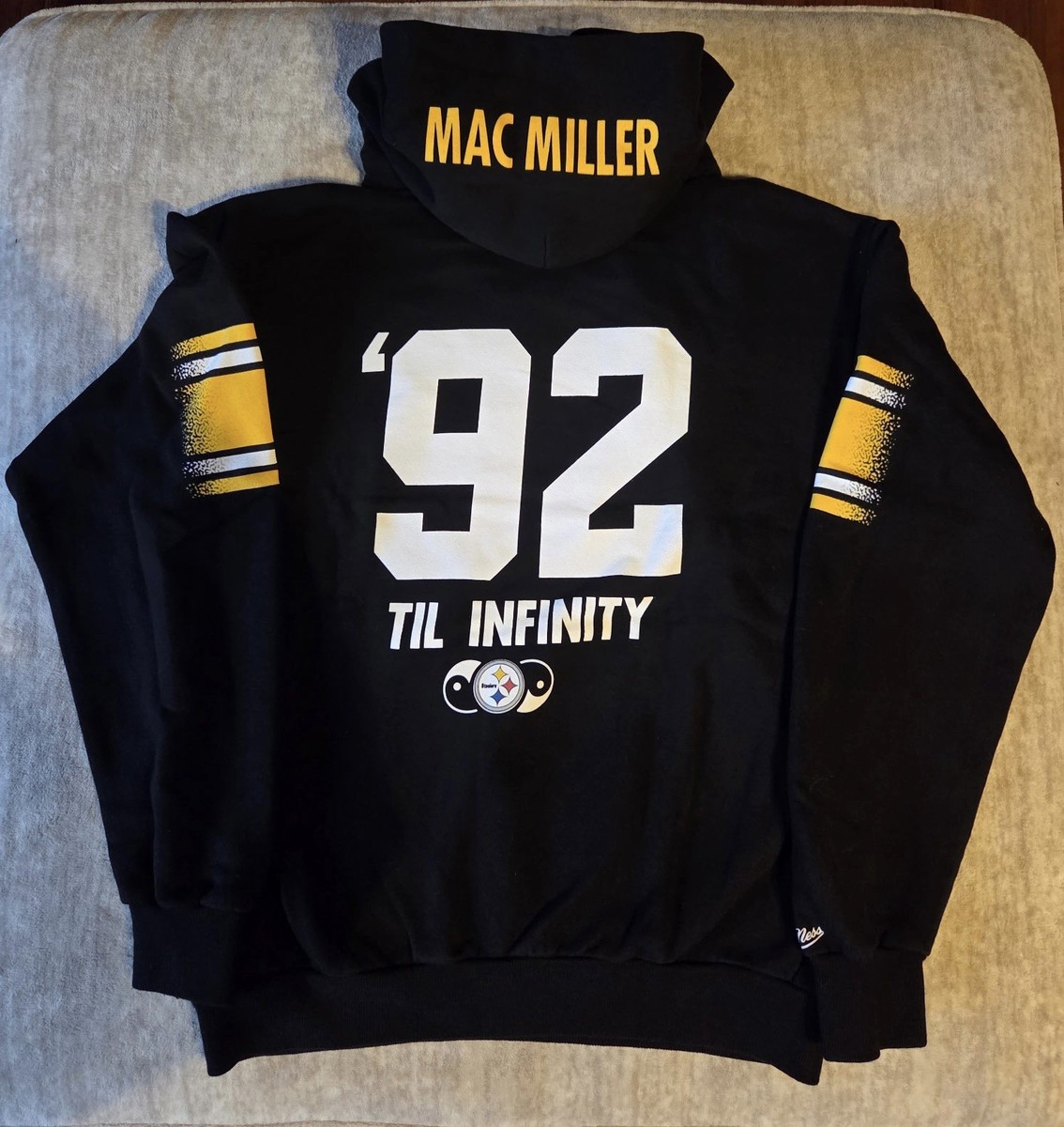 Mitchell & Ness Mac Miller '92 Til Infinity Black Pullover Hoodie