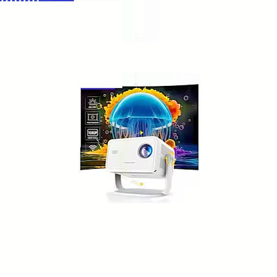 Magcubic Native 1080P650ANSI  Projector With Auto Keysto4K Android 11 L018 360°