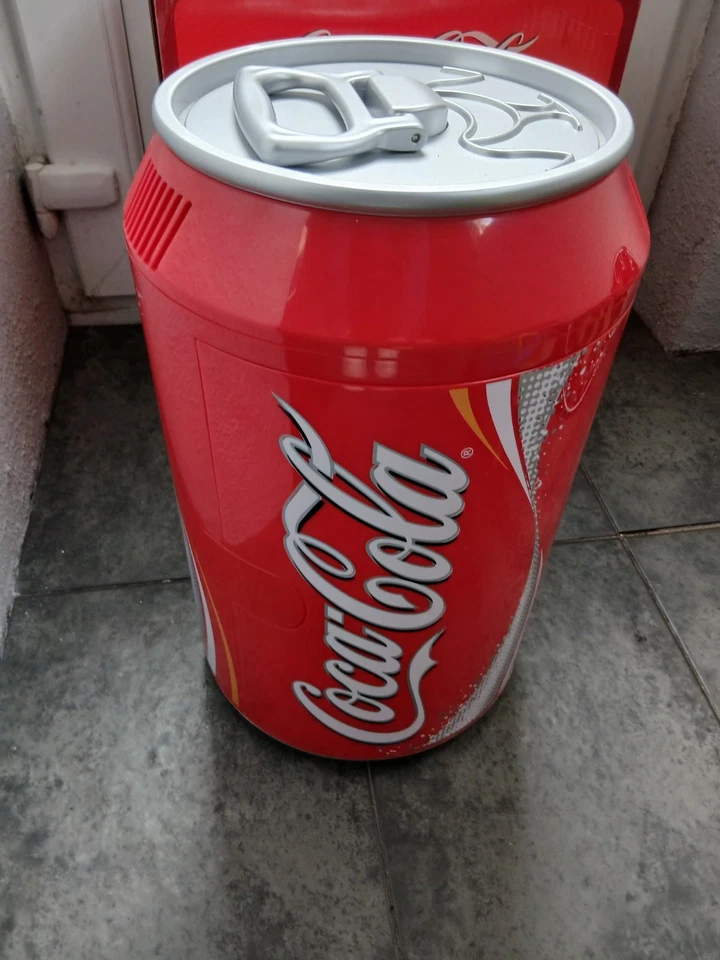 Mint Condition Boxed Thermoelectric Coca Cola Hot Cold  Fridge Can Shaped   - Image 2 of 4