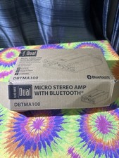 Dual Electronics DBTMA100 Black Micro Wireles...