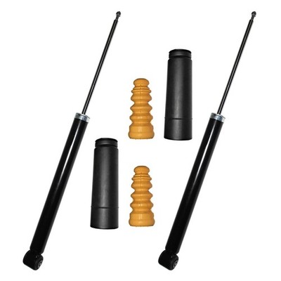 2 Gasdruckstoßdämpfer hinten für Ford Fiesta V 5 JH JD Mazda 2 DY Protection Kit