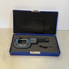 Fowler QLR Digit EZ Read Blade Micrometer 0-1 Inch Range 0.0001 Inch