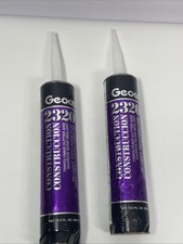Geocel 2320 Gutter  Narrow Sealant Aluminum Gray 10.3 Oz Lot of 2 New